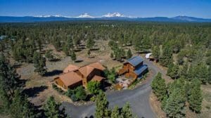 off-grid timber frame home