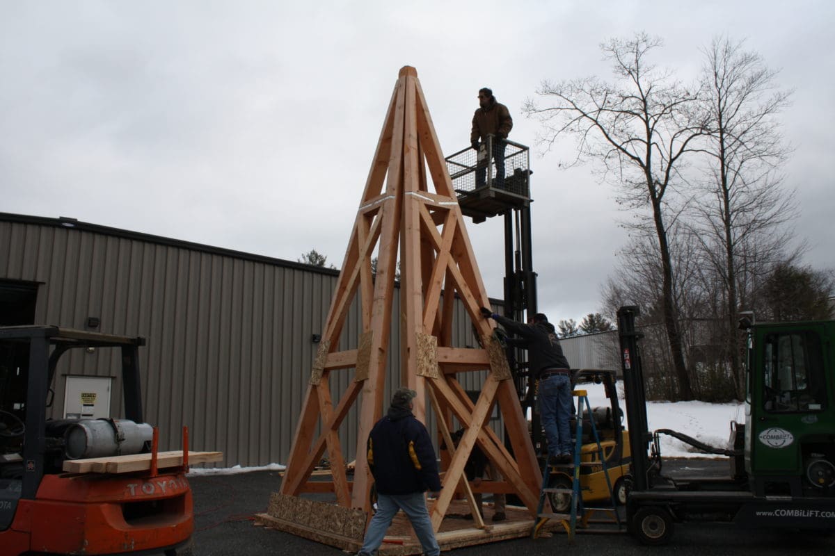 Renovation Project: Church Timber Frame Steeple