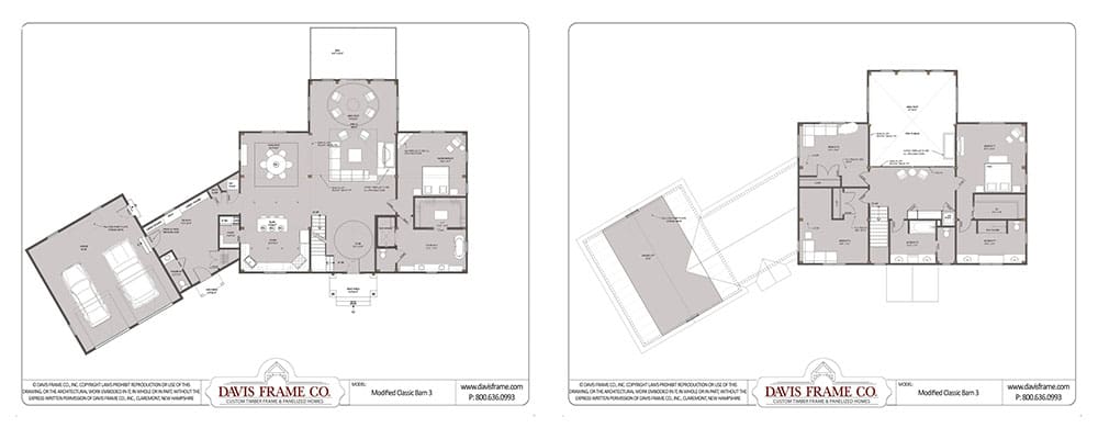 timber frame home plan