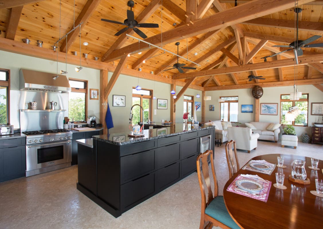 Caribbean Timber Frame in the Cayman Islands