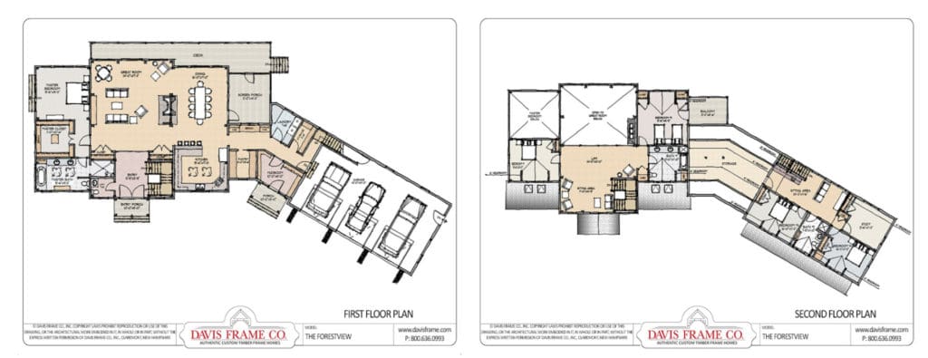 vacation timber frame home plans