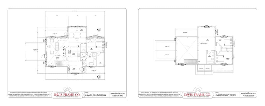 craftsman timber frame floor plan