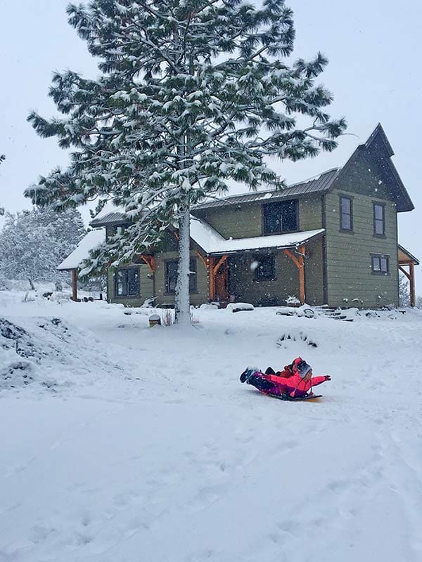 Home For The Holidays in a Timber Frame Home