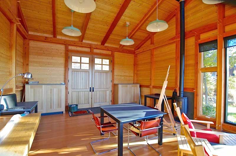 Small Unique Timber Frame Spaces