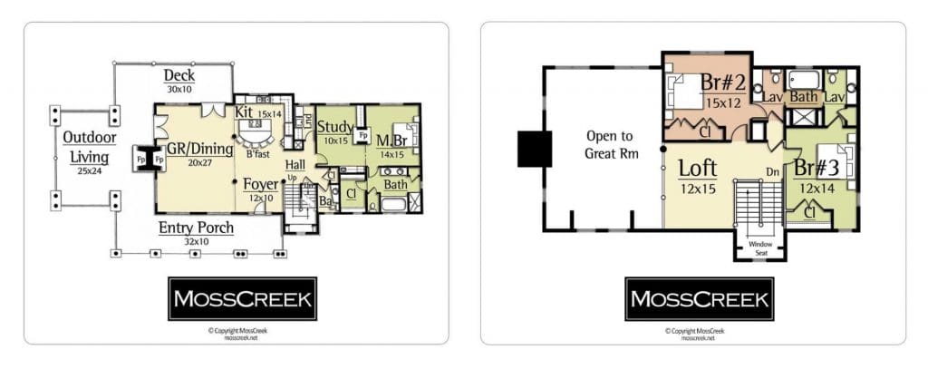 mosscreek ravens nest timber frame floor plans