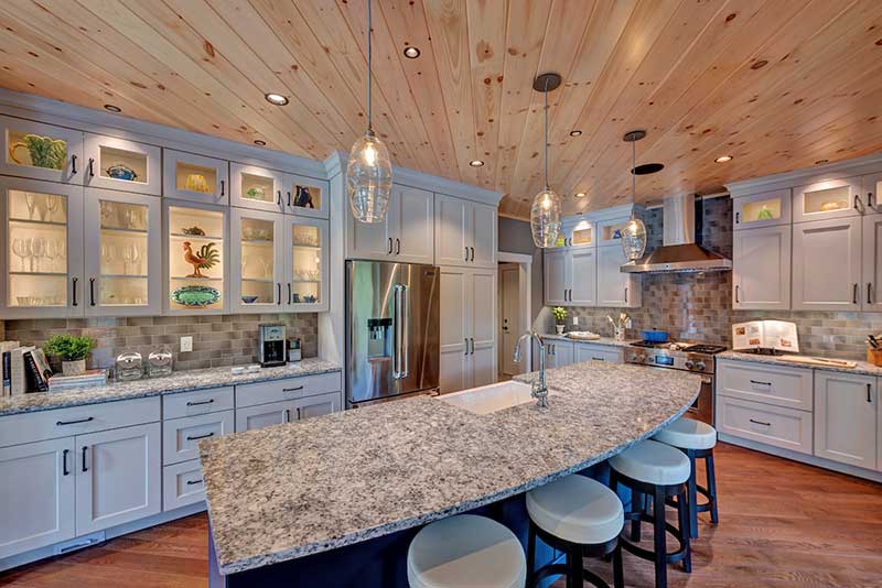 timber frame kitchen