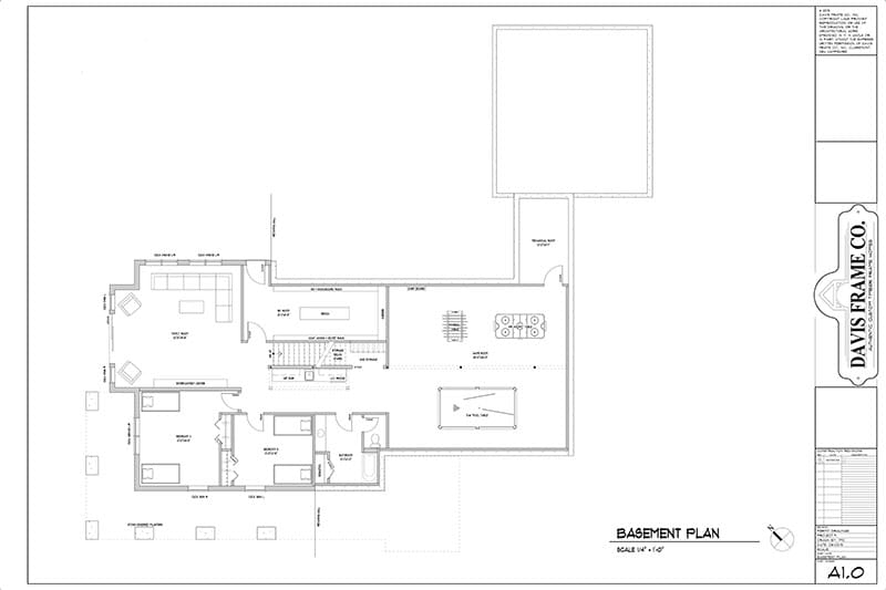 mountainside timber frame plan