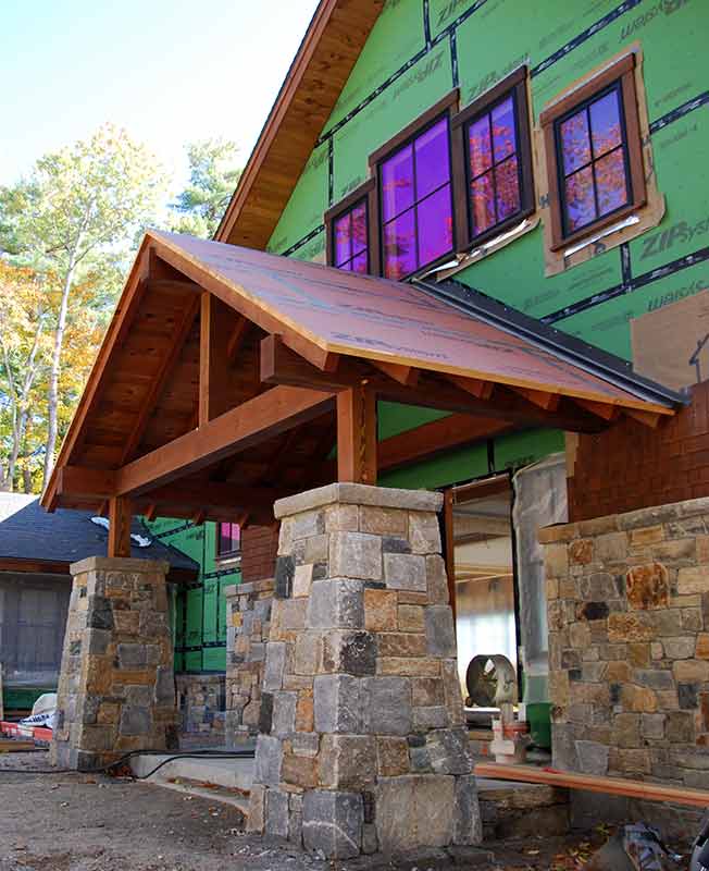 lake winnipesaukee timber frame home 