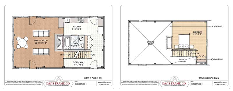 small timber frame studio for guest space