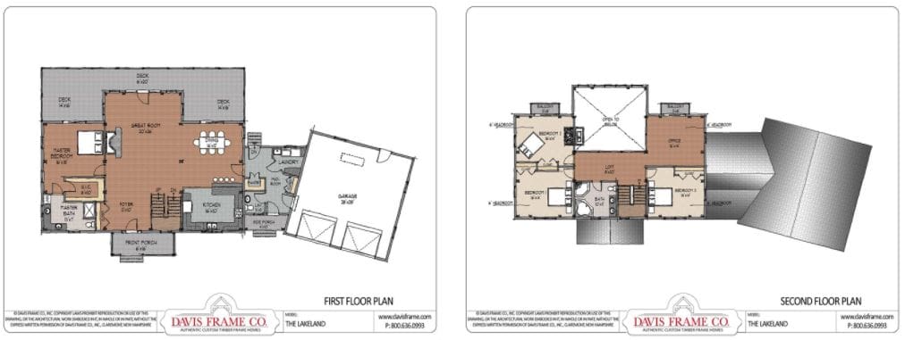 the lakeland timber frame plan