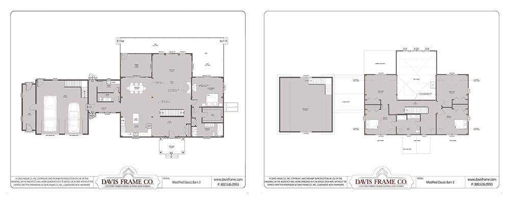 timber frame home plan