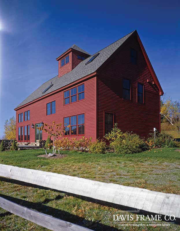 barn home in vermont 