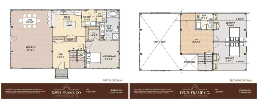 classic barn 1 floor plan