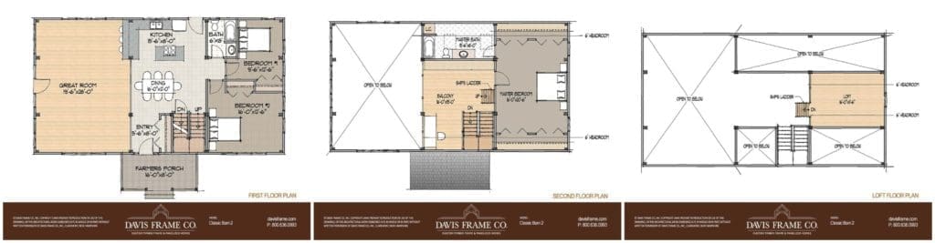 classic barn 2 floor plan