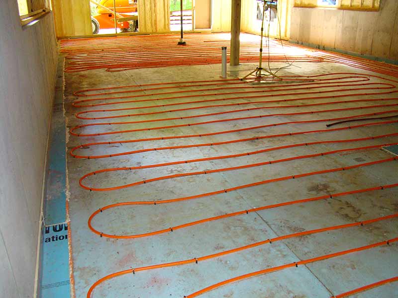 home heating systems - radiant heat 