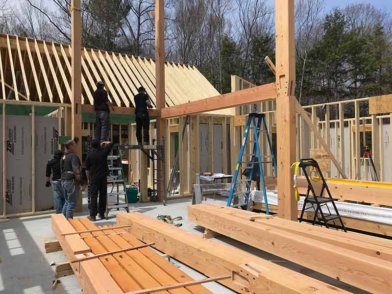 timber frame construction