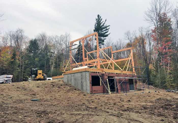 mount holly vermont timber frame home 